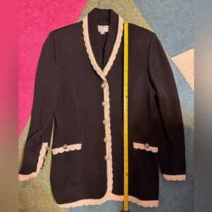 VTG St. John Iconic Santana Blazer with Skirt 2pc set